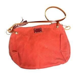 Waxt By Babs Commuter‎ Bag Waxed Canvas Leather Shoulder Bag Purse Travel